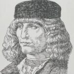 1455-1508を生きたイタリア出身の画家はミラノを中心として活躍したルネサンス期の画家であり、サンフランチェスコグランデ教会（ミラノ）礼拝堂祭壇画へ「岩窟の聖母（現在ロンドンナショナルギャラリー所蔵）」の絵を描いたレオナルドダヴィンチと協力した作品とされています。ダビンチはこの「岩窟の聖母」を2枚製作しておりもう一方はルーブル美術館に所蔵されています。 今回いらすとすてーしょんでは、アンブロジオが晩年に残した「若い男の肖像」を彼のイラストポートレートとして紹介させていただきます（私見）。