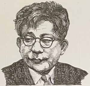 大江健三郎Kenzaburo Oe1935-2023 愛媛県喜多郡内子町出身の作家