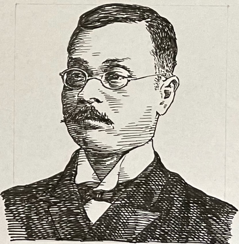 1862-1918を生きた実業家は九谷焼陶磁器顔料の研究者。
