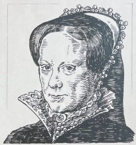 1542-1587を生きた生後7ヶ月で即位したスコットランド女王は政略結婚でフランス王妃を経て、帰国後エリザベス1世と女王の地位を争う。