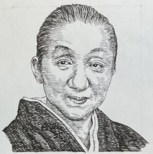 1924-2018を生きた日本舞踊花柳流の舞踊家は、古典伝承と創作活動（「湯女群像」や「吾輩は猫である」を発表）の両面で活躍。2004年、重要無形文化財保持者（人間国宝）に認定。