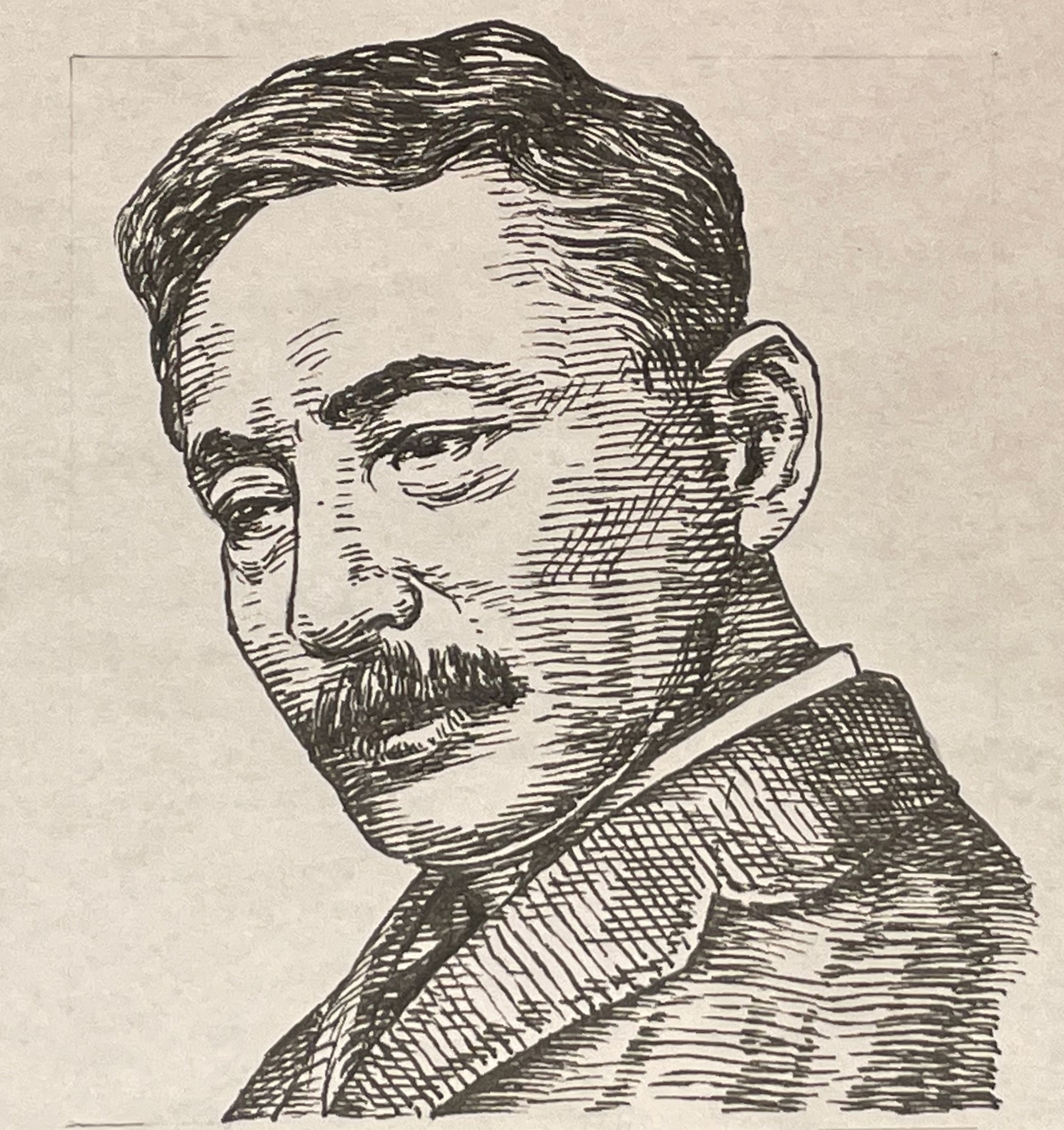 夏目漱石 Natsume Sōseki - フリーイラストポートレートと歴史の停車場いらすとすてーしょん