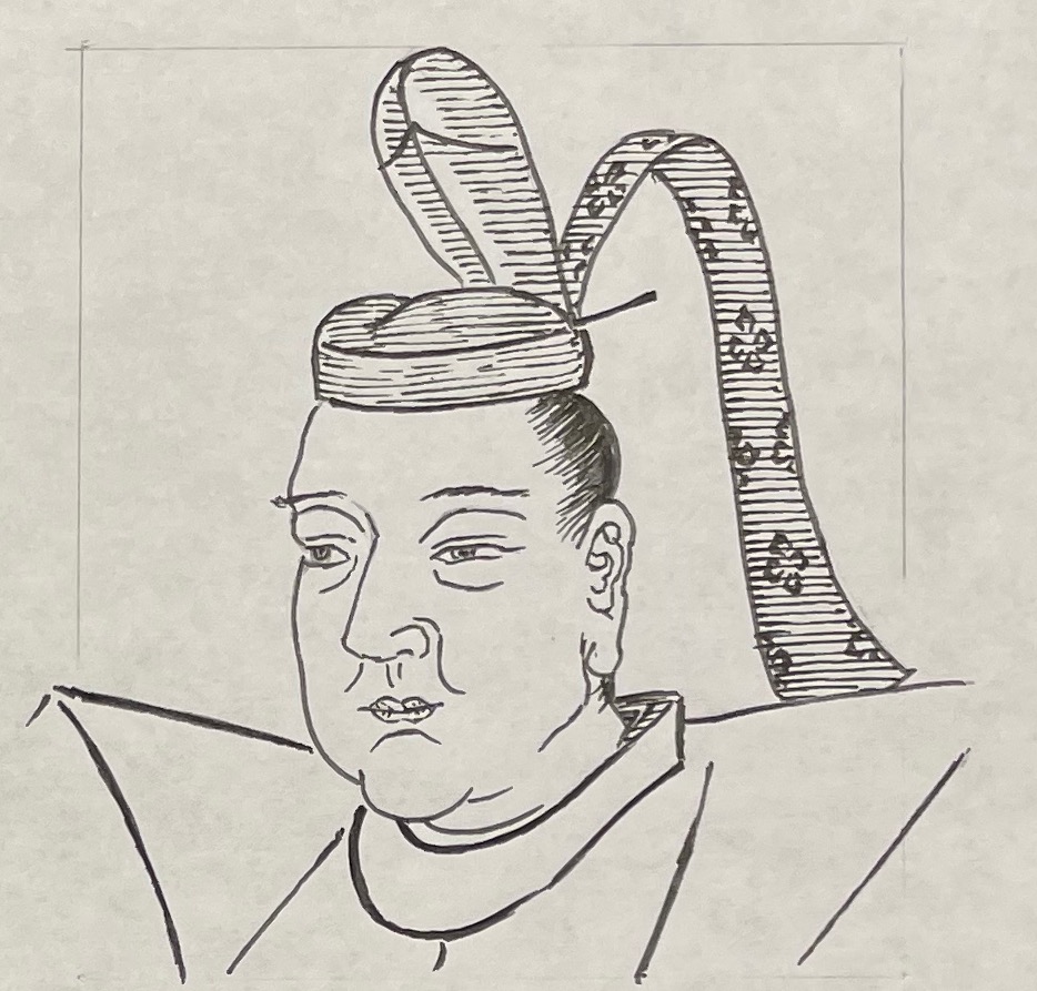 1604-1651を生きた1603年徳川家康征夷大将軍任命より1867年徳川慶喜大政奉還宣言後明治改元まで265年間続いた江戸幕府、その第三代将軍Iemitsu Tokugawaの在職期間は27年9ヶ月。父第二代将軍秀忠の次男。