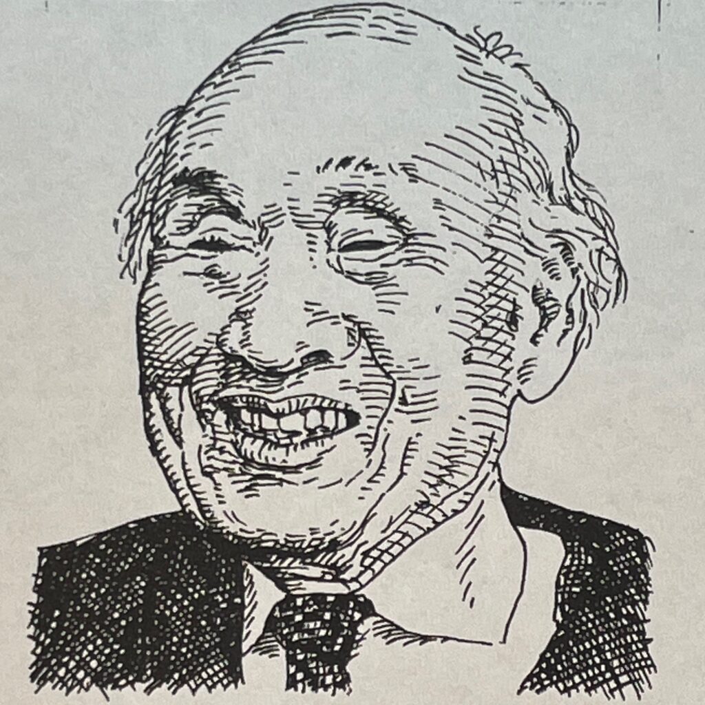 1899-1990を生きた世界で初めて1926年にブラウン管w用いた電子映像表示に成功させた技術者。日本の「テレビの父」と称される。戦後電気電子技術分野で日本をリードし世界にその技術力を発信し続けた。