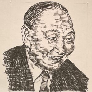 1909-1973を生きたジャーナリストは菊池寛が創立した文藝春秋社に第一期生として入社、戦後は編集局長として切り開いた分野は現在の文春のスタイルを確立したとされている。同社3代目社長としても経営手腕を発揮した。