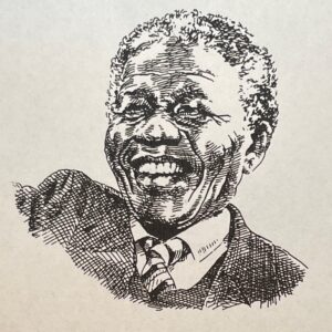 1918-2013 を生きた第8代南アフリカ共和国大統領であり1993年ノーベル平和賞受賞者。弁護士。反アパルトヘイト闘争の指導者として、アパルトヘイト体制に屈せず、南アフリカの人種差別と不平等に立ち向かった。