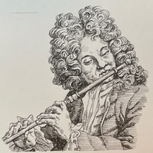 1674-1763を生きた作曲家でありフルート奏者。フルートやリコーダーなどの木管楽器制作家系であるオトテール一族に生まれ、室内楽に適した木管楽器の制作、演奏法の開発、そして作曲を手がけた。