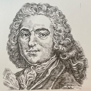 1697-1764を生きた作曲家でありヴァイオリニスト。フランス・バロック期に活躍しルイ15世時代の宮廷音楽団のメンバーをつとめた。1764年に現在も未解決の事件でこの世を去った。その謎はGérard GefenのL’Assassinat de Jean-Marie LeclairやJaume CabréのConfiteorの題材となっている。