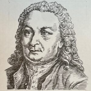 1708-1777を生きた医学者。ライデン大学でブールハーフェに師事し、その後1736年ゲッチンゲン大学の解剖学などの初代教授となる。1747年に生理学に関する概論Primae lineae physiologiae、そして1757~66年にかけて著したElementa physiologiae corporis humani. 8 Bändeで生理学を大家となる。その中でも筋繊維の収縮は物理学的でなく筋肉内に存在する物質による作用であることを見出した。また18世紀におきた論争、前・後成説で、ハラーは前成説の立場をとったことでも知られている。