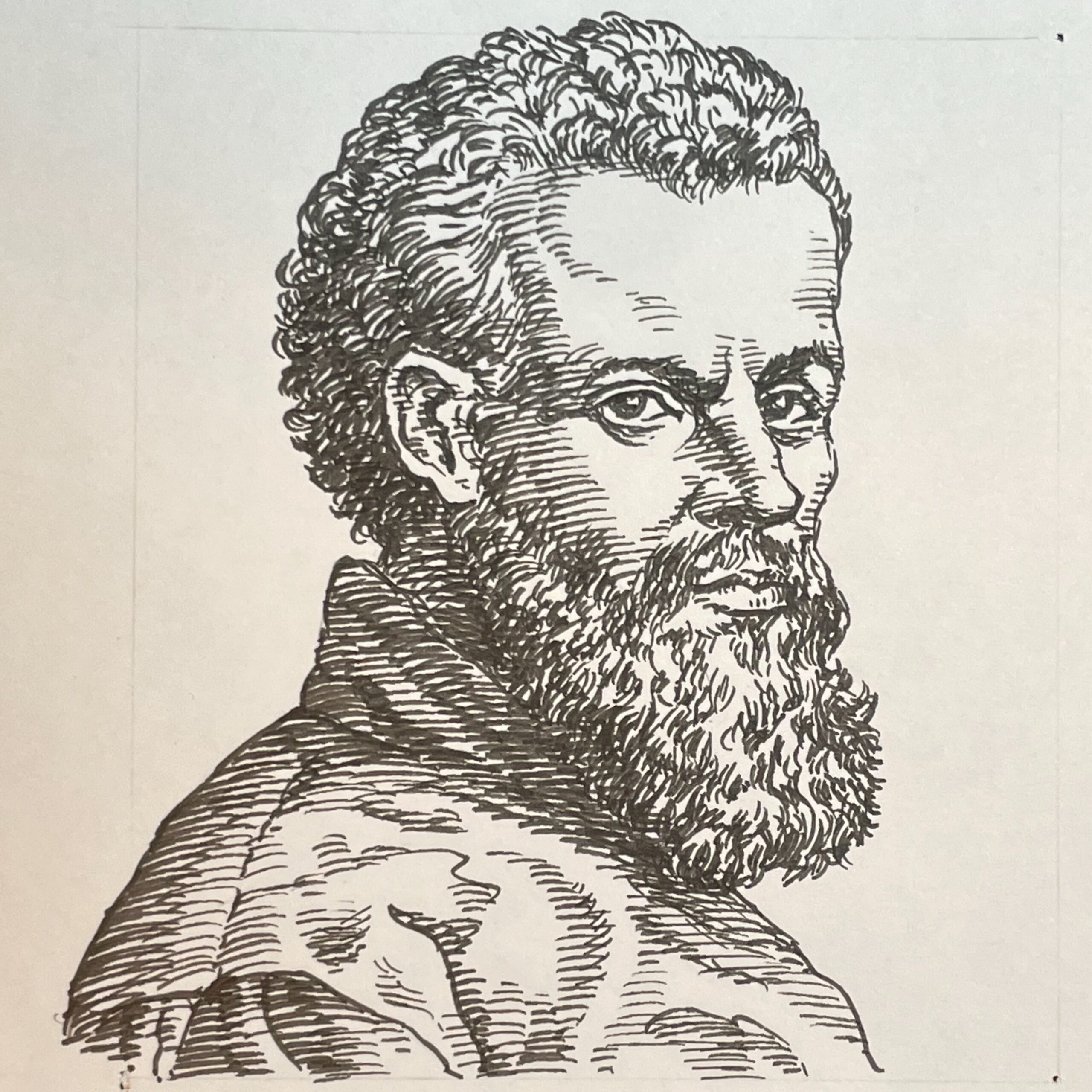 1514-1564を生きた医学者。2世紀ガレノスによって興った解剖を、De Humani Corporis Fabrica Libri Septem(1543年)によって解剖を学問レベルに引き上げた。その詳細な解剖図はガレノスの学説からの転換期となる。その後カール5世の侍医などの要職をつとめた。その解剖学の先鋭眼は当時の医学界に大きな衝撃を与え、風当たりも強かったとされる。