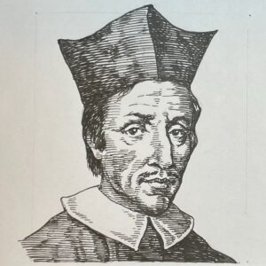 1638-1686を生きた医学者、解剖学者、博物学者でありカトリック司教。コペンハーゲン大学で医学教育を受けた後、ライデン大学で学位を取得。解剖学分野に長け、耳下腺から口腔に唾液を運ぶ管を発見し、この耳下腺管はステノン管と呼ばれている。その後イタリアフィレンツェにて博物学(地質学)研究でその才能を発揮した。その後、ルターの宗教改革を受けカトリックに改宗、神学を学びドイツのカトリック信仰に努めた。
