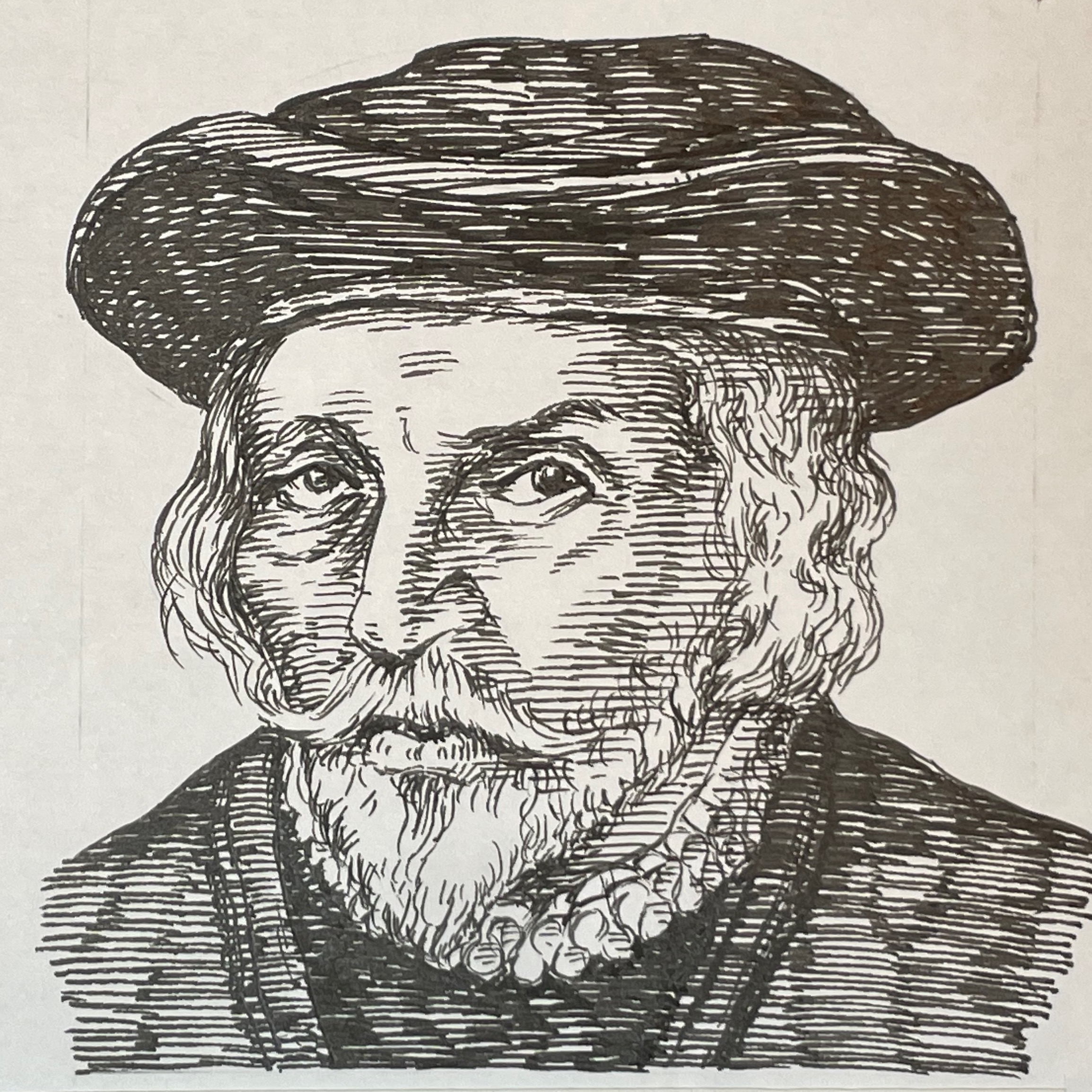 1578-1657を生きた医学者。パドヴァ大学留学の時、ファブリツィオ(1537-1619)に師事し研究を受け継ぐ。その結果1628年血液循環説を提唱し心臓から拍出された血液は全身をめぐり心臓に帰ってくることを突き止めた。これによりガレノスの生理学説は消失する。またファブリツィオ研究の発展として1651年On Animal Generationにて鶏の胚発生過程を明らかにした。