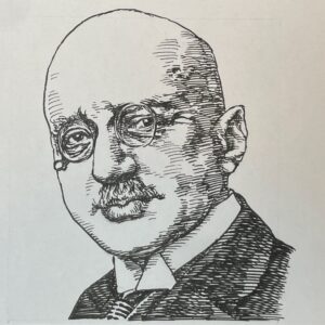1868-1934を生きた化学者であり物理化学者。当時化学者として名を馳せていたHofmann(1818-1892)やBunsen(1811-1899) に化学を学んだのちに、1904年から着手した空気中の窒素からアンモニアを合成する研究を行い、ハーバー(・ボッシュ)法として確立した。この功績から1918年ノーベル化学賞を受賞した。また第一次世界大戦中に毒ガス兵器の研究を行ったことでも知られている。