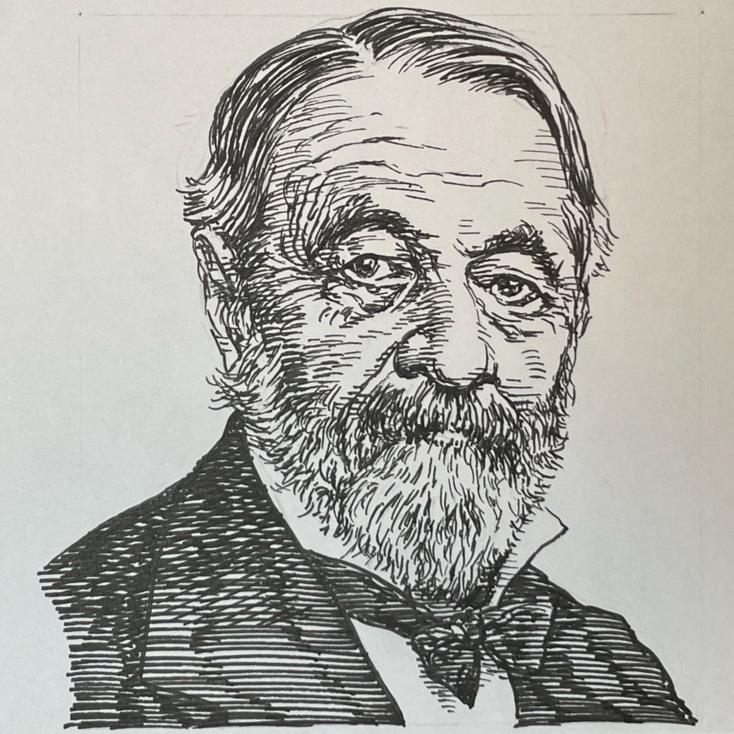 1847-1930を生きた化学者。van't Hoff(1852-1911)と共にWurtz(1817-1884)に有機化学を学び、それぞれの独立した研究から、分子の立体構造理論を確立した。これにより長らく停滞していた立体化学を大きく進めた。現在ではLe Bel–Van't Hoff ruleとして知られるが、Hoffはノーベル化学賞を受賞するもBelは叶っていない。