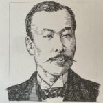 1867-1945を生きた経営者であり実業家。三井家総領家の婿養子となり、三井源右衛門を襲名、1894(明治27)年三井呉服店社長となった。その後三井物産、三井銀行社長を歴任した。蒐集した美術品は、現在も三井記念美術館に所蔵されている。