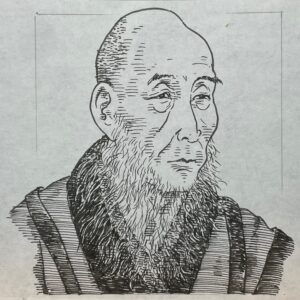 1421-1502を生きた連歌師であり文学家。若い頃から和歌や連歌に親しみ、30代でプロの連歌師となる。その後、北野連歌会所宗匠となり、名実ともに連歌界の第一人者となった。西行、能因に並んで、松尾芭蕉が敬愛した文学家の一人と伝えられている。