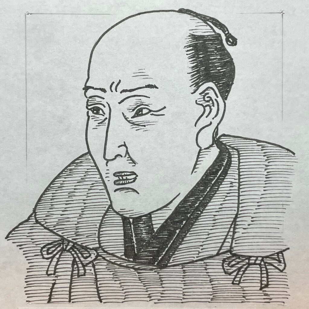 Ryutei Inui 【文学の部屋|柳亭種彦】江戸時代編.26 - フリーイラストポートレートと歴史の停車場いらすとすてーしょん
