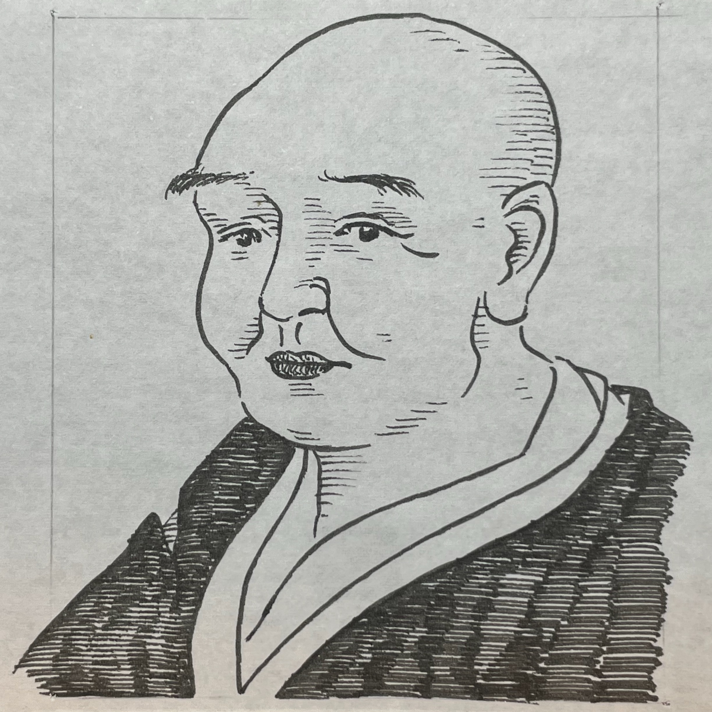 1738-1791を生きた俳人。 与謝蕪村、大島蓼太などと共にこの時代の俳諧で活躍。諸国を遊歴したのちに、江戸日本橋に春秋庵を開いて、その記念に「春秋稿」初篇を編む。その後続刊しながら、多くの門人を育成した。