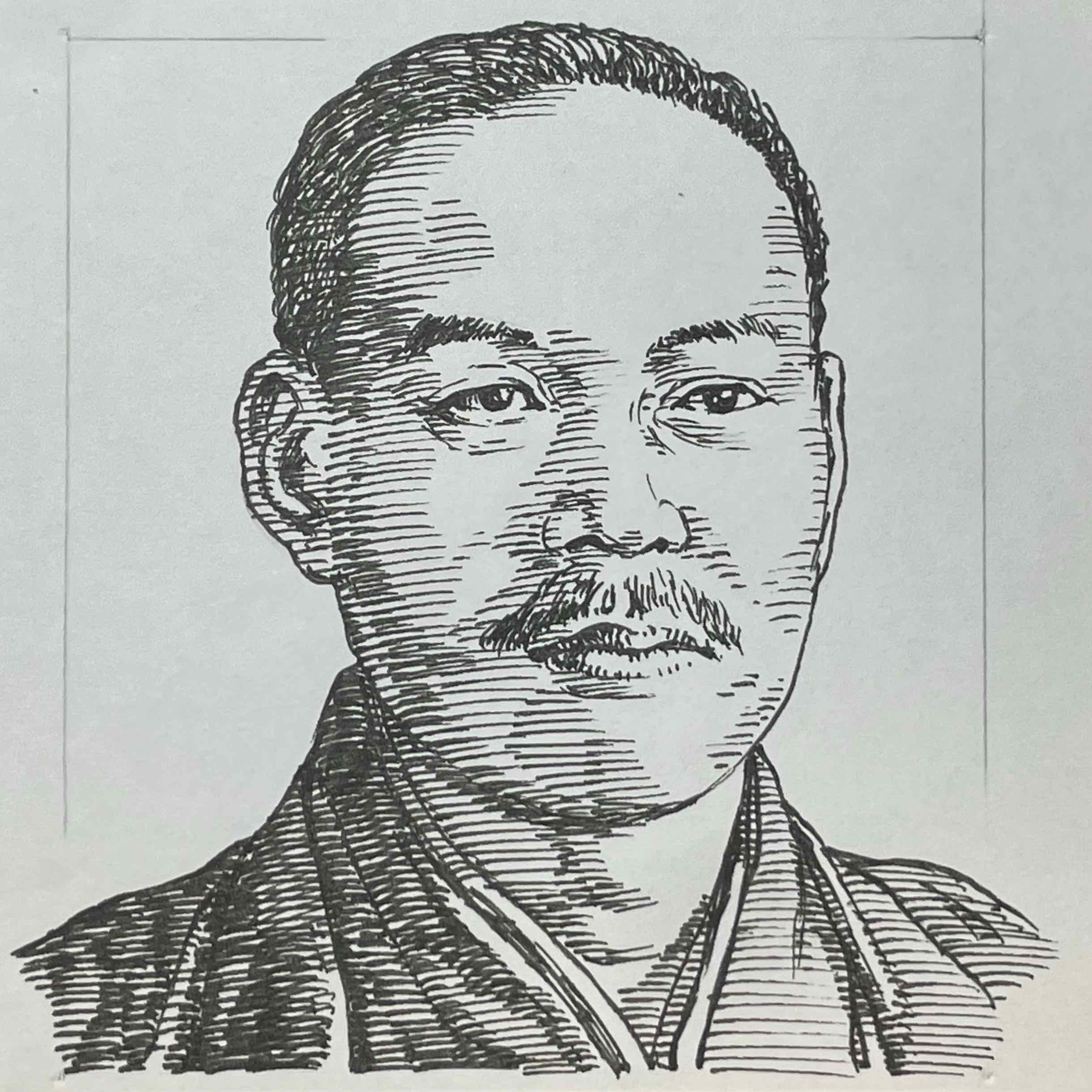 1876-1926を生きた歌人。生まれ故郷の小学校教育に携わりながら、歌を伊藤左千夫に学ぶ。1903 (明治36)年に歌誌「比牟呂」を創刊し、1909(明治42)年には「比牟呂」を「アララギ」に合流させ、斎藤茂吉、土屋文明らとともにアララギ派の有力歌人として活躍。万葉調と写生とを生かした作品から、東洋的な鍛錬道(象徴主義)を貫く作品を展開した。代表作には「馬鈴薯の花(1913)」「切火(1915)」「太虗集(1924)」などがある。