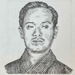 1877-1945を生きた詩人・随筆家。岡山県尋常中学校を中退後、上京してイギリスの浪漫主義詩人キーツ・ワーズワース、日本では島崎藤村の詩に触れ独学で文学を学ぶ。その後、杜甫の詩句「花密蔵難見(1897)」を発表し、島村抱月らに認められ文壇デビューとなる。第一詩「集暮笛集(1899)」を刊行し、詩壇的地位を確立した。以降「ゆく春(1901)」など浪漫派詩人として活躍し、蒲原有明とともに象徴派詩人としても知られ、近代詩の一時代を築いた。