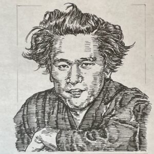 1898-1947を生きた小説家であり評論家。同人誌「街」や「塔」を創刊し、作家を志す。1923(大正12)年に、菊池寛が創刊した「文藝春秋」に参加。「日輪」「蠅」などを発表して注目を浴びる。1924(大正13)年に川端康成らとともに「文藝時代」を創刊し、新感覚派文学の運動を推進。その後も、新心理主義の作品を試みるなど、意欲的な創作活動を続けた。また、プロレタリア文学に対して「形式主義文学論争」を交わしたことでもその名を馳せている。代表作には「機械」、「上海」、「旅愁」など。