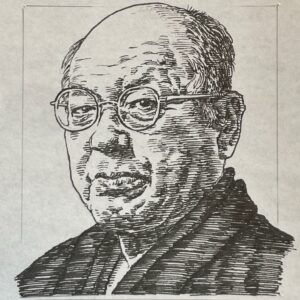 1885-1976を生きた小説家、詩人であり劇作家。東京帝国大学に進学するも中退し、文学活動を開始。志賀直哉らとともに文芸雑誌「白樺」を創刊し、白樺派の中心人物として活躍。代表作に「友情」、「お目出たき人」、「井原西鶴」など。理想郷「新しき村」を宮崎県と埼玉県に建設し、理想主義的な社会運動を展開。1951(昭和26)年に文化勲章を受章している。