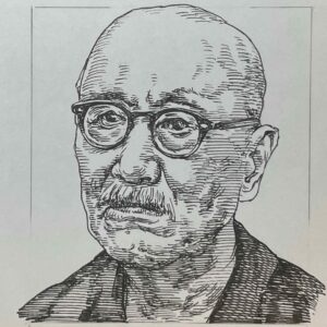 1889-1971を生きた小説家であり随筆家。東京帝国大学で独文科を卒業し、夏目漱石に師事。1922年に幻想的な恐怖を描いた作品などを綴った処女作品集「冥途」を発表し、注目を浴びる。その後、ユーモアラスに風刺した随筆集「百鬼園随筆」で独自の世界観を著した。