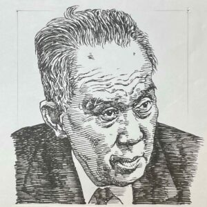 1891-1968を生きた小説家であり評論家。早稲田大学在学中に、葛西善蔵らと同人誌「奇蹟」を創刊し短編、翻訳などを発表。卒業後、文芸時評に携わり、批評家として活躍。1917(大正6)年に初の小説『神経病時代』を発表し、理想と現実の狭間で揺れ動く主人公の苦悩を鮮やかに描き、読者の共感を呼んだ。戦後は社会の不正に対し声を上げ、特に松川裁判の不当性を強く主張し、文芸誌上で活発な論争を展開。同じく小説家、広津柳浪の子。