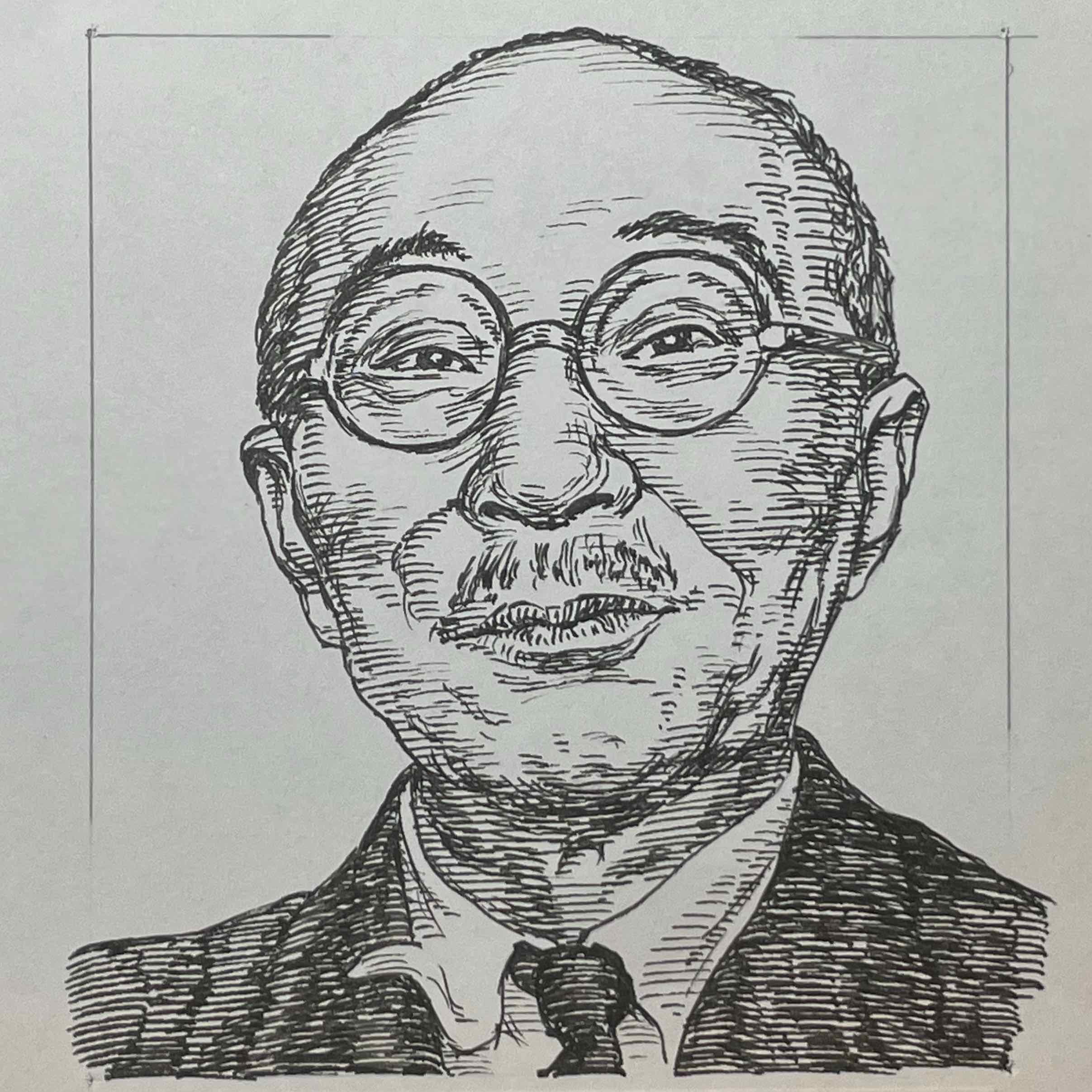 1882-1963を生きた小説家。報知新聞社で記者として働きながら、音楽評論家としても活動。1931(昭和6)年から書き始めた「銭形平次捕物控」は383話におよび、江戸時代を舞台とした捕物帳シリーズとして絶大な人気を博した。また、「あらえびす」のペンネームでクラシック音楽に関する評論を数多く執筆し、当時の音楽シーンに大きな影響を与えた。晩年には故郷の紫波町に蔵書を寄贈し、胡堂文庫を設立。1960年には文化勲章を受章。