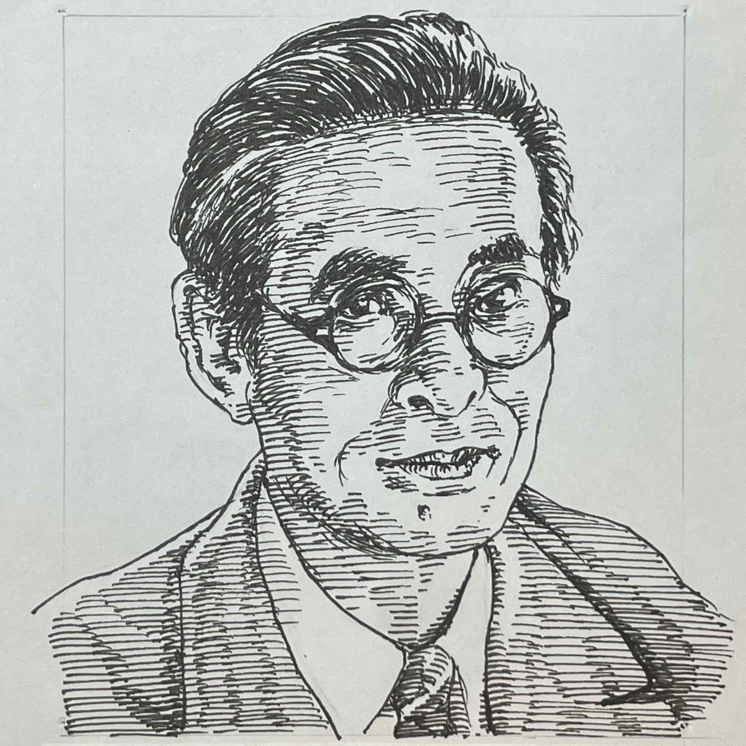 1890-1954を生きた劇作家であり小説家。東京帝国大学でフランス文学を学び、演劇研究のために渡仏する。帰国後、フランスで学んだ演劇観を著した戯曲「チロルの秋」を1924(大正13)年に発表し注目を浴びた。代表作に「牛山ホテル」や小説「暖流」など。1937(昭和12)年には劇団文学座を久保田万太郎らと創設した。詩人の岸田衿子の父でもある。