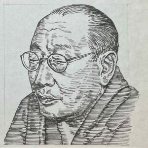 1889-1963を生きた小説家、劇作家であり俳人。慶應義塾大学文学部在学中に永井荷風や森鷗外に学び「三田文学」からキャリアをスタートさせる。1911(明治44)年に短編「朝顔」や戯曲「プロローグ」を発表し、注目を浴び1917(大正6)年小説「末枯」で文壇にその名を響かせた。1927(昭和2)年には句集「道芝」を刊行し、俳人としても評価を得た。1957(昭和32)年文化勲章を受章。