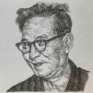 1898-1964を生きた小説家。早稲田大学で政治学を専攻するも中退し、その後社会主義運動にも身を投じたが、1921年に「逃避行」を著し文学に転身する。その後、1933年から連載された「人生劇場」が川端康成の目にとまり大ヒットとなり、流行作家の一員となる。戦後は、歴史小説を主に著し「石田三成」や「高杉晋作」などを残している。