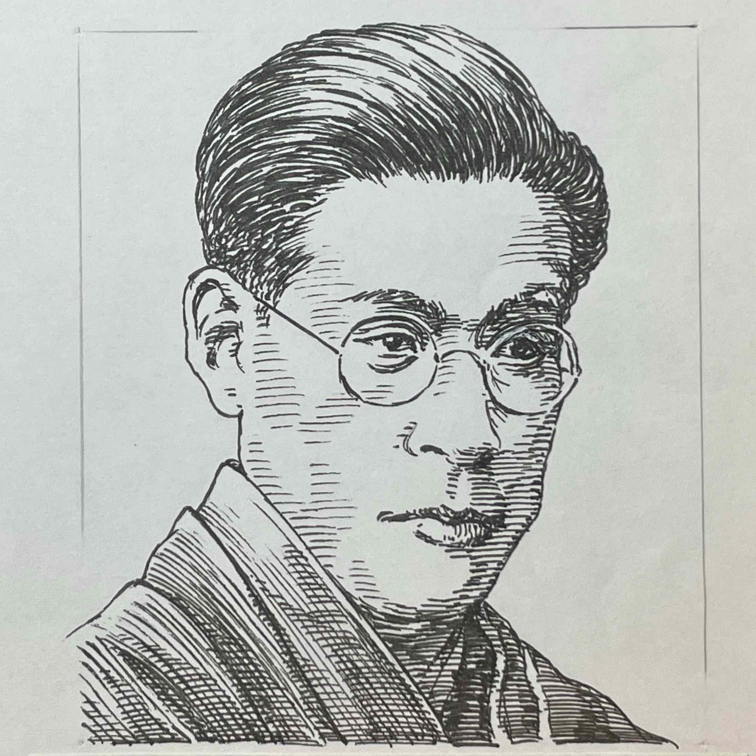 1892-1930を生きた詩人であり翻訳家。幼少期に生家破産し、各地を転々とする中で詩作を始める。1908(明治41)年に上京し、生田長江に師事しながら独学でドイツ語を学ぶ。1917(大正6)年に初の詩集「霊魂の秋」を刊行し、どこか甘くて、そして感傷的な詩風で注目を浴びる。1920年代にはハイネの詩集を翻訳し、日本のハイネ研究の先駆者でもあった。1930(昭和5)年、播磨灘で投身自殺し、その生涯を閉じている。