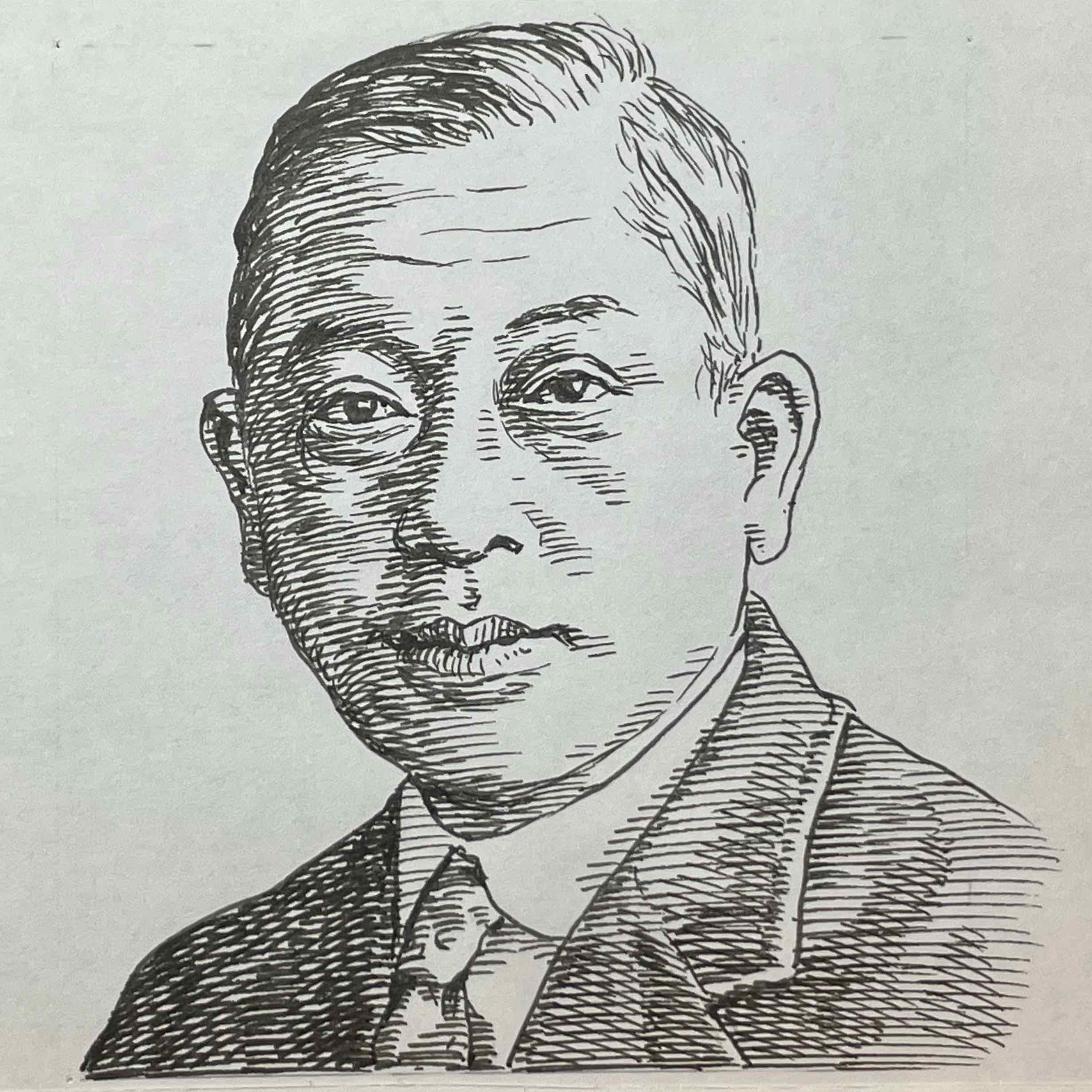 1887-1940を生きた小説家であり評論家。永井荷風に師事し、1911(明治44)年に短編「山の手の子」を発表し、都会に生きる人々の孤独や憂いを描いた作品で注目を浴びる。1925(大正14)年には長編小説「大阪の宿」を発表し、大阪の郷土色溢れる作品で評価を得る。1933(昭和8)年には父の創業した明治生命保険会社の取締役に就任し、実業と文学を両立させた。