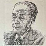 1892-1970を生きた詩人。在学中から「早稲田文学」や三木露風、川路柳虹らの「未来」にもその名を連ねた。1919(大正8)年に初の詩集「砂金」を刊行し、抒情性に富んだ詩風で注目を浴びる。1923(大正12)年にはソルボンヌ大学に留学し、帰国後は早稲田大学文学部教授となる。鈴木三重吉による雑誌児童文芸誌「赤い鳥」に「かなりあ」などの童謡を発表し北原白秋と並ぶ大正期の代表的童謡詩人でもあった。
