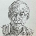 1894-1982を生きた詩人であり英文学者。慶應義塾大学を卒業後、1922(大正11)年に渡英し、オックスフォード大学で英文学を学ぶ。帰国後は慶應義塾大学教授として教鞭を執る傍ら、1933(昭和8)年に詩集「Ambarvalia」を刊行し、日本近代詩におけるモダニズムとシュルレアリスムの先駆者として注目を集める。代表作に「旅人かへらず」「近代の寓話」などがあり、豊かな語感と幻想的なイメージで詩の新境地を切り拓いた。英詩や仏詩の翻訳、詩論・文学評論に大きな足跡を残した一人である。