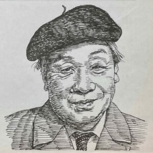 1899-1974を生きた詩人であり随筆家。海洋文学に傾倒し、東京高等商船学校に入学も病により断念する。その後、第三高等学校を経て東京帝国大学に進学するも中退。そして詩作に専念。1932年(昭和7)第一詩集詩集『帆・ランプ・鴎』で注目を集め、1933(昭和8)年には堀辰雄らと詩誌「四季」を創刊し、昭和叙情詩の先頭に立つ。戦後は、愛知大学で教鞭を執り、豊橋市に居を構えて創作と教育に尽力した。