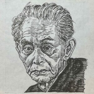 1899-1972を生きた小説家であり、1968(昭和43)年に日本人初のノーベル文学賞を受賞した文豪。東京帝国大学文学部卒業後、横光利一らとともに「文芸時代」を創刊し新感覚派運動を展開して文壇に登場。1926(昭和1)年に青春と孤独を描いた「伊豆の踊子」で注目を集め、戦前から戦後に著した「雪国」「千羽鶴」「山の音」「古都」など、日本の自然美と人間の内面を繊細に描いた作品で高い評価を得る。日本的美意識と孤独、死生観を主題とした作風は、国内外で深い共感を呼んだ。日本ペンクラブ会長や国際ペンクラブ副会長も務め、国際文化交流にも尽力。1972(昭和47)年の自死は多くの人々に衝撃を与えた。