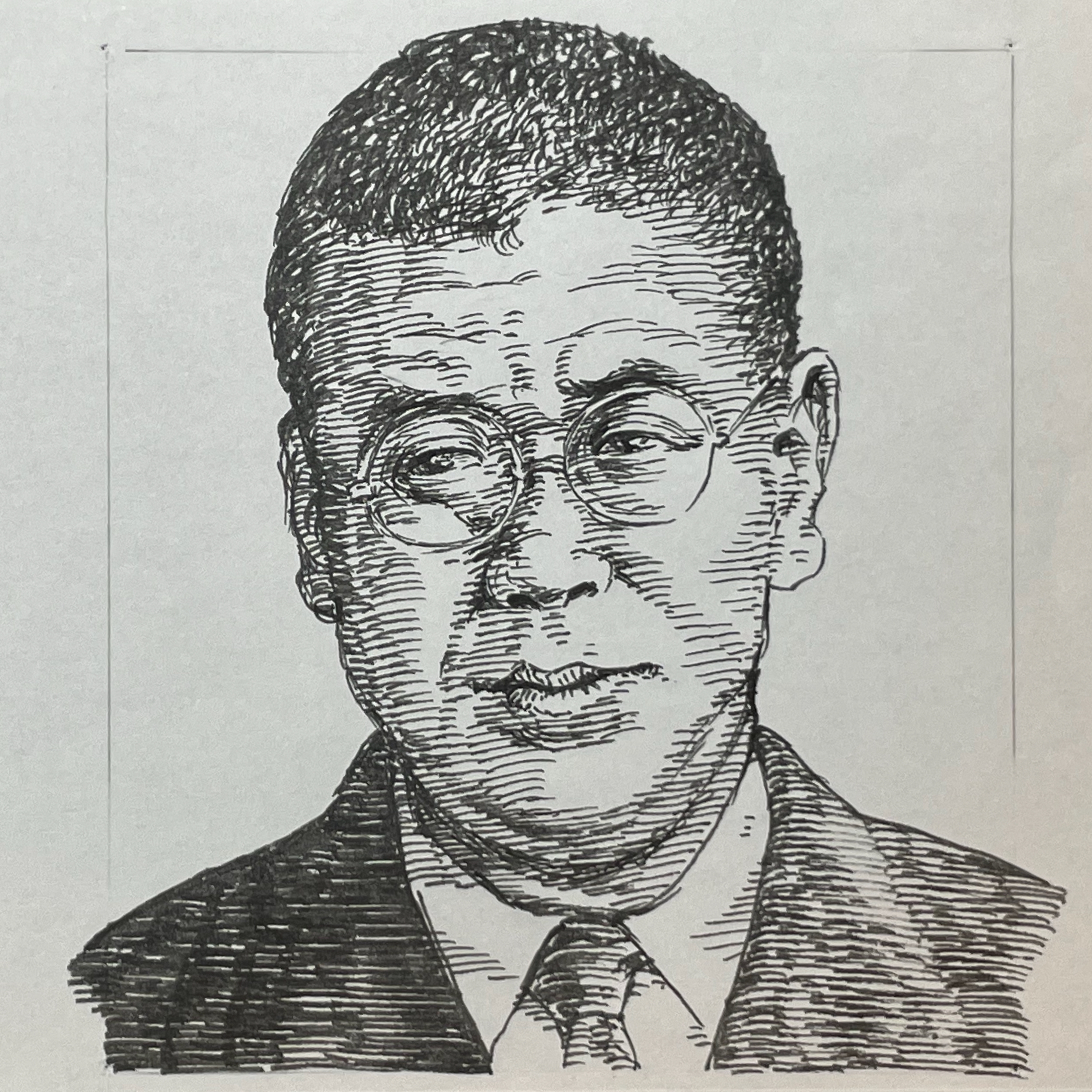 1900-1935 を生きた小説家であり、翻訳家。明治大学専門部法学科卒業後、渡米し、約7年間アルバイトをしながら英文学を学ぶ。帰国後の1925(大正14)年に全米の放浪体験を題材とした「ヤング東郷」など谷譲次のペンネームで作家デビュー。その後、旅行記はこのペンネームを用いる。その後、林不忘のペンネームは「丹下左膳」などの時代物を、牧逸馬のペンネームで推理小説や家庭小説「地上の星座」などを著した。1935(昭和10)年に35歳で急逝し、大きな大衆文壇を失った。
