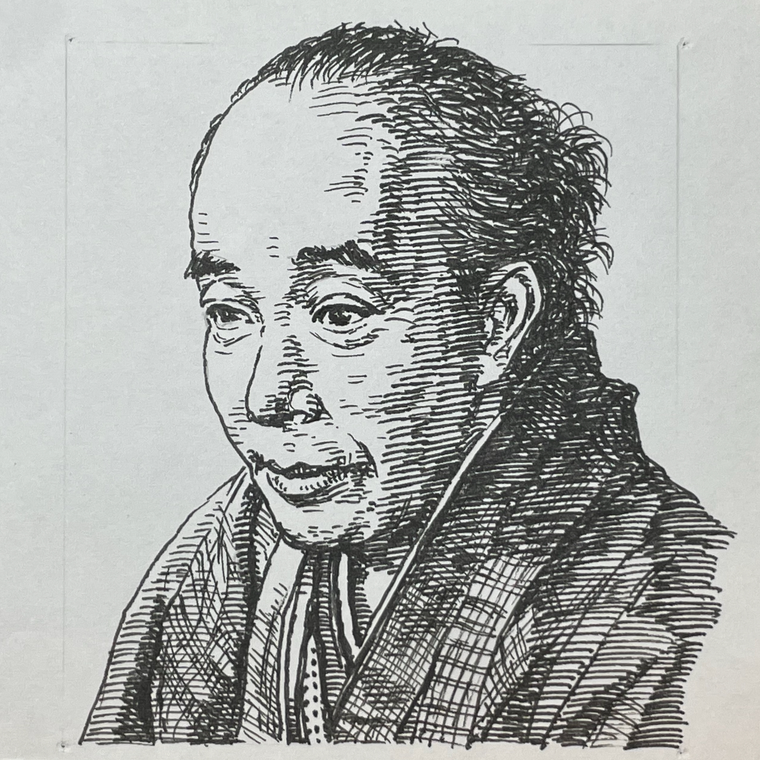 1901-1983を生きた俳人。東京帝国大学文学部独文科から国文科に移り正岡子規を卒業研究の題材とした。卒業後、高浜虚子に師事し水原秋桜子に学び、「ホトトギス」で客観写生を学ぶ。当時の新興俳句運動には終始批判的態度を通した。人間探求派の俳人として活動する。戦後1946(昭和21)年「万緑」の創刊は、戦後俳句の散文的傾向に抗した。その後、成蹊大学で教育にも尽力した。名句とうたわれた「降る雪や 明治は遠く なりにけり(1936年・長子)」は、母校の東京・南青山の青南小学校の句碑となっている。