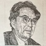 1900-1958を生きた劇作家であり、演出家。東京帝国大学文学部卒業後、小山内薫に師事し、築地小劇場で新劇運動を展開して文壇に登場。1938(昭和13)年に発表した大作「火山灰地」や「五稜郭血書(1933)」で注目を集めた。戦後に著した「林檎園日記(1947)」など、社会主義リアリズムと人間の苦悩を描いた作品で高い評価を得て、国内外で深い共感を呼んだ。新協劇団や東京芸術劇場の結成に参加し、演劇界に大きな影響を与えた。その後、郷里北海道を題材とした長編小説「のぼり窯」を執筆中に持病であったうつ病が悪化し、1958年入院先で縊死した。
