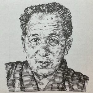 1904-2005を生きた小説家。 早稲田大学文学部国文学科を卒業後、生家の寺で僧職に就くも、1932(昭和7)年に小説「鮎」で文藝春秋に掲載され、文壇に登場した。男女間の機微を描く風俗小説で人気を博す一方で、「親鸞」「蓮如」などの宗教的作品で人気を博した。作家としての活動だけでなく、日本文芸家協会の運営にも尽力し、日本の文学界の発展に大きく貢献。その長年の功績が認められ、1977年(昭和52年)に文化勲章を受章。