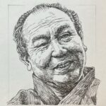 1912-1980を生きた小説家であり気象学者。 無線電信講習所（現、電気通信大学）を卒業後、中央気象台（現、気象庁）に勤務。戦後、妻・藤原ていの満州からの引揚げ体験記「流れる星は生きている(1949)」がベストセラーとなったことをきっかけに、友情物語「強力伝(1951)」でサンデー毎日の懸賞に入選する。その後、この強力伝を含めた作品集で、第34回直木賞を受賞し文壇に登場。富士山観測所や満州国観象台などでの勤務経験を活かした山岳を舞台の小説を多数執筆した。その他、歴史小説「武田信玄(1969~73)」で、1974(昭和49)年に吉川英治文学賞、1979(昭和54)年には紫綬褒章を受章している。本名は藤原寛人。