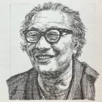 1920-2002を生きた小説家・エッセイスト。東京美術学校日本画科卒業。戦後、千葉県鴨川に居を構え、漁師生活や鴨川中学校の図画教師として勤務しながら文筆活動を開始し、丹羽文雄主宰の「文学者」に参加する。1956(昭和31)年に発表した「海人舟」で第35回芥川賞を受賞し、遠藤周作や阿川弘之らとともに「第三の新人」とも称される。房総の豊かな自然と、そこに暮らす人々への温かい愛情を込めた作品は、野性的で南国風な奔放な筆致で多くの読者に親しまれた。また、愛犬家としても知られている。