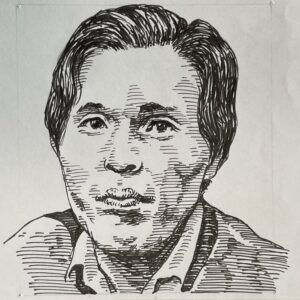 1913-1947を生きた小説家。第三高等学校在学中、文学作品を手がけ始め、退学後の1938(昭和13)年に発表した「雨」で文壇に注目される。翌年「俗臭」が芥川賞候補となり、その翌年の1940年に著した「夫婦善哉」で新進作家としての地位を確立した。太宰治、坂口安吾、石川淳らとともに無頼派の人気作家として活躍。「オダサク」の愛称で親しまれ、「青春の逆説(1941)」「天衣無縫(1942)」など、大阪庶民の人間味あふれる姿を描いた作品は高い人気を誇った。戦後も数々の作品で、その流行は止まなかったが、結核が悪化し、大喀血して1947(昭和22)年に35歳で早世。短い生涯ながら、戦中・戦後の混乱期における人々の姿を鮮やかに描き出し、日本の大衆文学に多大な影響を与えた。