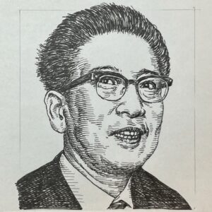 1905-1969を生きた小説家、評論家。 小樽高等商業学校(現、小樽商科大学)在学中の1926年に詩集「雪明りの路」を自費出版する。その後、教員を経て東京商科大学(現、一橋大学)に進学し、ジェイムズ・ジョイスに影響を受ける。戦後1950年には、D.H.ロレンスの「チャタレイ夫人の恋人」の翻訳を手掛けた際、猥褻文書頒布の容疑で起訴され、物議を醸した。代表作に自伝小説の「若い詩人の肖像(1954~1956)」、日本の近代文学の変遷を詳細に記述した「日本文壇史(1952-1969)」、日本における私小説を西欧と対比し明らかにした「小説の方法(1948)」などがある。本名、伊藤 整（ひとし）。