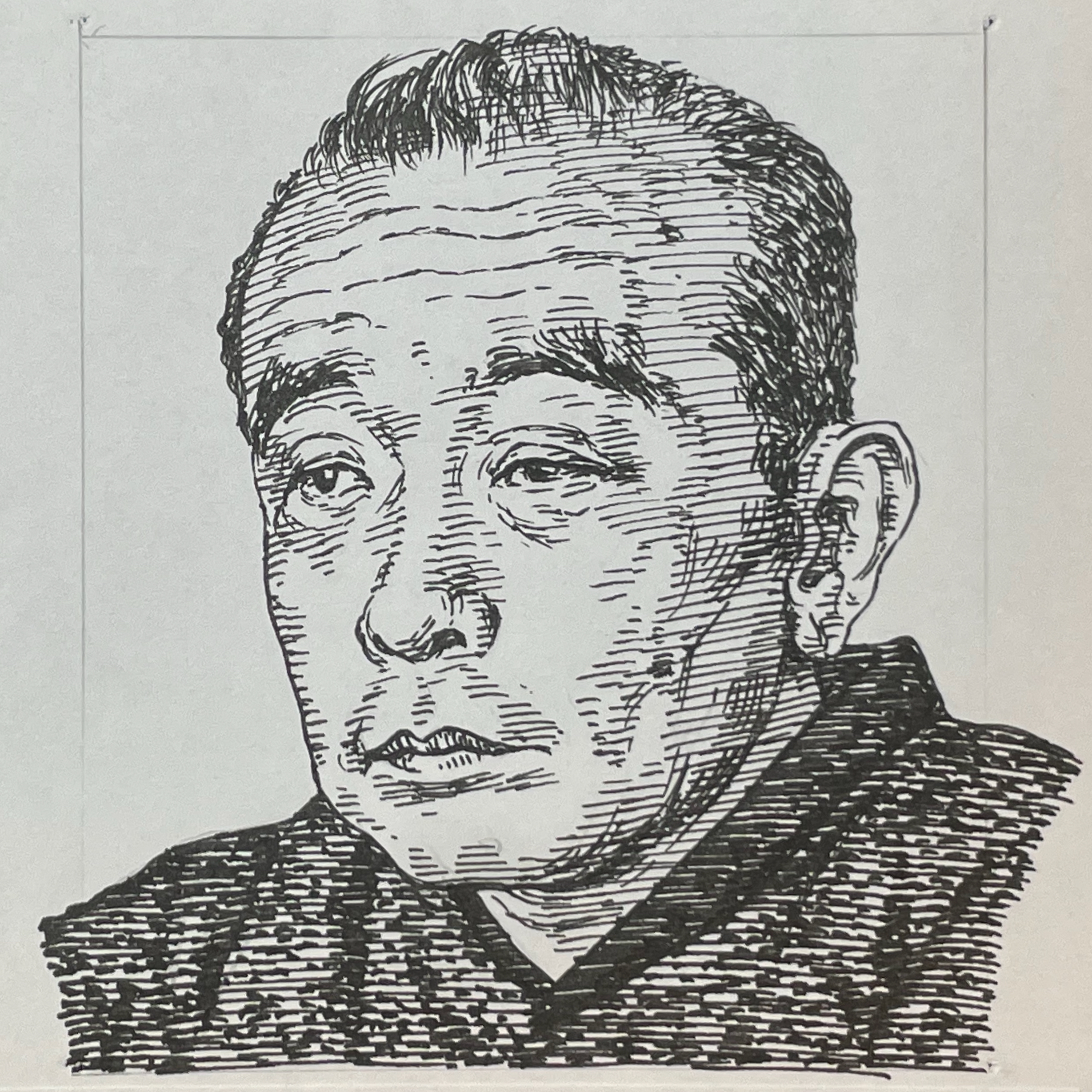 1904-1976を生きた小説家であり劇作家。 東京帝国大学文学部在学中に、村山知義らと共に劇団心座 を結成。卒業後、文芸雑誌「行動」に加わり、行動主義文学を提唱する。代表作には、戦前の「木石(1938)」や戦後の「雪夫人絵図(1948)」など流行作家としてその名を刻んだ。、また井伊直弼の波瀾の人生を書いた歴史小説「花の生涯(1953)」はNHK大河ドラマの第一作(1963)としても知られる。