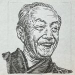 1909-1988を生きた小説家。京都帝国大学文学部仏文学科を卒業後、フランス文学スタンダール研究に従事。戦後、フィリピンの戦場で米軍の捕虜経験をもとにした「俘虜記(1948)」で作家としての地位を確立する。代表作の一つ「レイテ戦記(1967~69)」はレイテ島における戦闘経過を克明に再現しながら近代日本の核心に迫った大作。戦後文学の一躍をになった文学家であった。