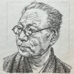 1903-1967を生きた小説家。後年ペンネームとなる山本周五郎質店で見習い、新聞・雑誌記者を経て、1926(昭和元)年に文藝春秋の懸賞に応募した「須磨寺附近」で文壇に登場。戦後、「樅ノ木は残った(1958)」「赤ひげ診療譚(1958)」「青べか物語(1960)」「さぶ(1963)」など、常に庶民の立場にたち、既成権威に毅然と抵抗する姿を描いた作品は、高い評価を得た。第17回直木賞時には「読者から寄せられる好評以外に、いかなる文学賞もない」と辞退している。また、1987年9月「山本周五郎賞」が新潮文芸振興会により設定された。本名、清水 三十六。