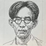 1904-1953を生きた小説家。 東京帝国大学文学部国文科を卒業後、芥川龍之介や室生犀星に師事し、文学活動を展開。1926(大正15)年中野重治らと同人誌「驢馬」を創刊する。代表作には「聖家族(1930年)」などがあり、特に「風立ちぬ(1937)」は婚約者の死に触れた描いた作品として知られる。戦後は戦争末期に租界した軽井沢で、持病であった肺結核と闘病生活を送った。